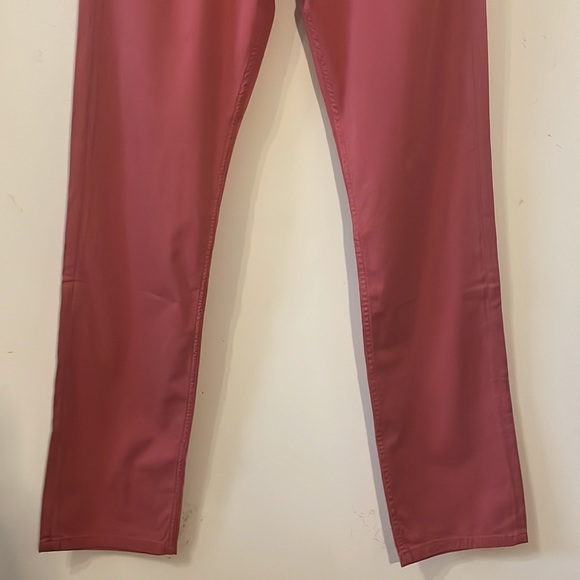 7 Downie St. Red Chelsea Mid-Rise Straight Jeans Size 34 - Picture 2 of 16